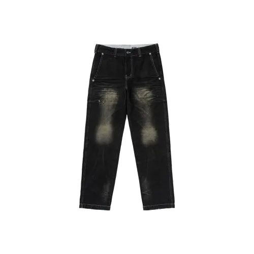 THUG CLUB Dickies Collaboration Черные Унисекс Джинсы