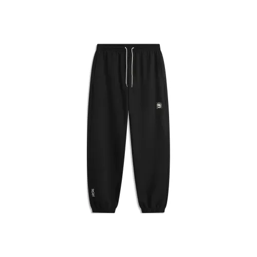 LINING Черные Мужские Вязаные Спортивные Штаны