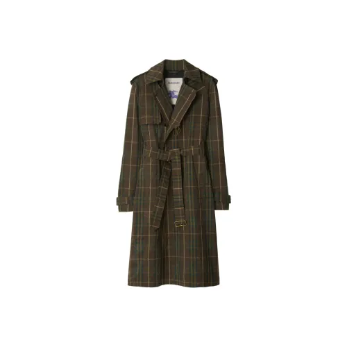 Burberry Тренчкот Мужской Темно-Зеленый
