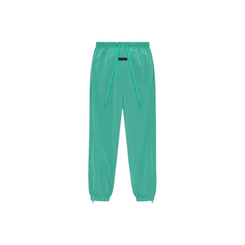 Fear of God Essentials SS24 Drop2 Crinkle Нейлон Спортивные штаны Вязаные Тренировочные брюки Мужской Лист мяты Лист мяты