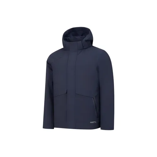 RAPIDO Пуховик Мужской Темно-Синий