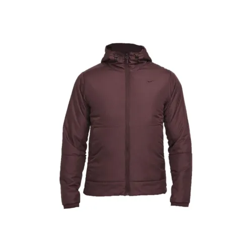 Nike Пуховик Мужской Бордовый