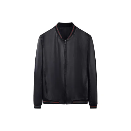 SUNDANCE Кожа Куртка Мужская Черная