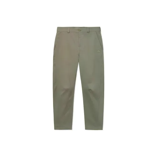 LACOSTE Army Green Мужские Повседневные Штаны