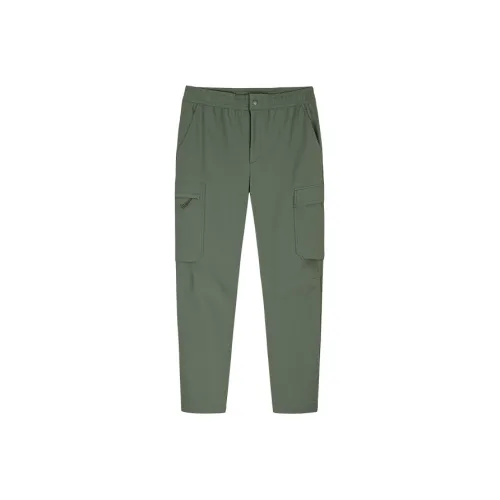 ANTA Повседневные брюки Мужские Виноградный лиственный зеленый