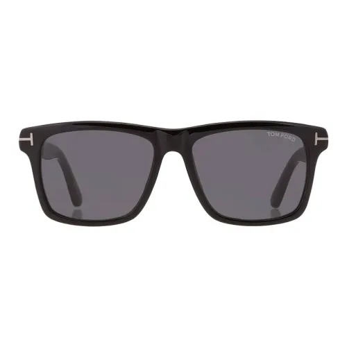 TF Ацетат Квадратные Солнцезащитные Очки Мужские Черные