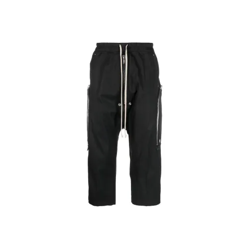 RICK OWENS совместный бренд RO Повседневные брюки Мужские Черные