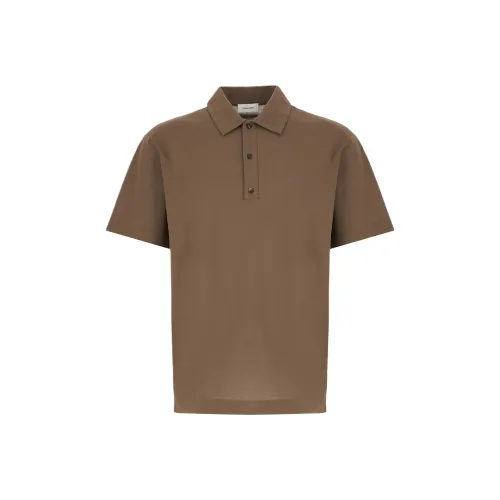 Ferragamo Поло Мужское Коричневое