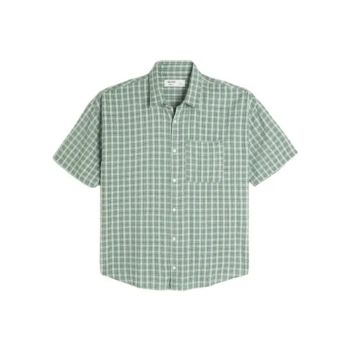 Hollister Зеленые Мужские Рубашки