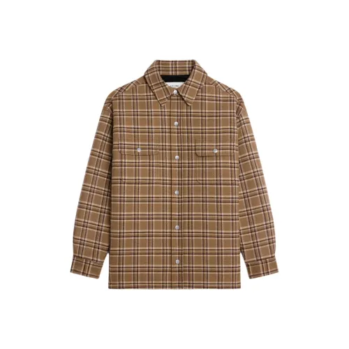 CELINE SS25 Куртки Пальто Мужской CAMEL