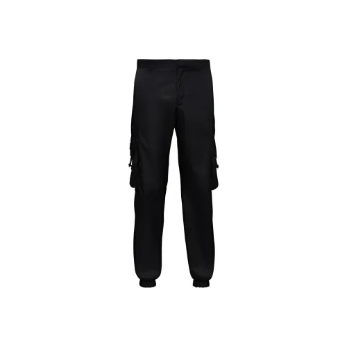 PRADA Мужские брюки для костюма черного цвета