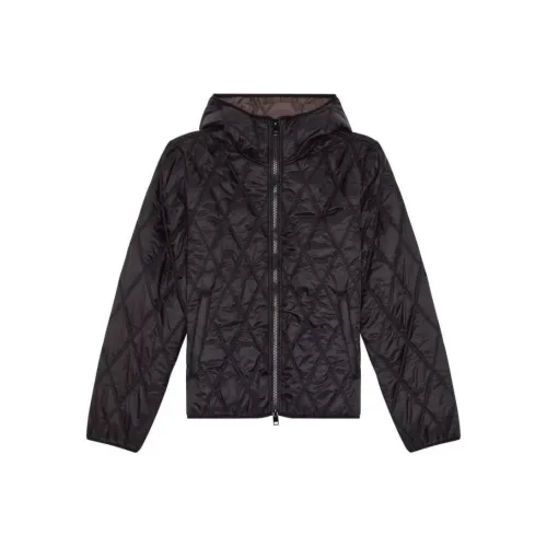 DIESEL Мужские черные куртки