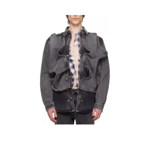 YProject Куртки Пальто Мужской Серый