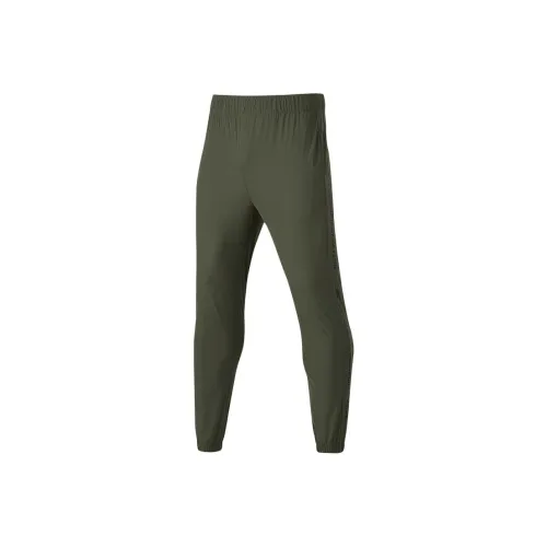 Skechers GODRI Вязаные тренировочные брюки мужские черный лес зеленый