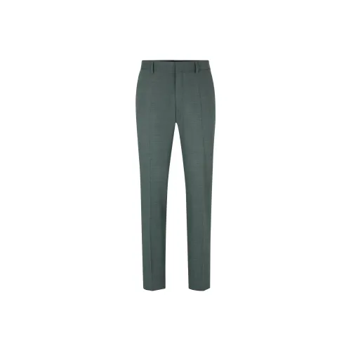Hugo Boss Зеленые Мужские Повседневные Брюки