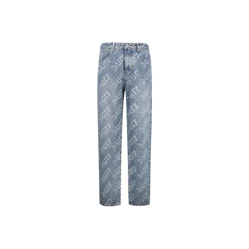 24h7 Синие Унисекс Джинсы