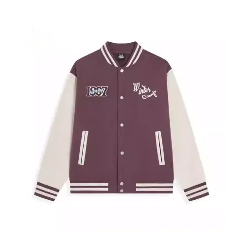 XTEP Sports Life Collection Бейсбольная куртка Мужская Baughia Красный Хлопок Белый