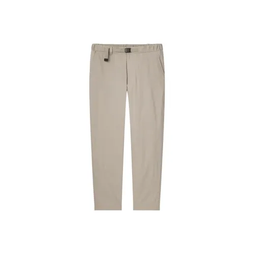 UNIQLO Повседневные брюки Мужские Темно-бежевые
