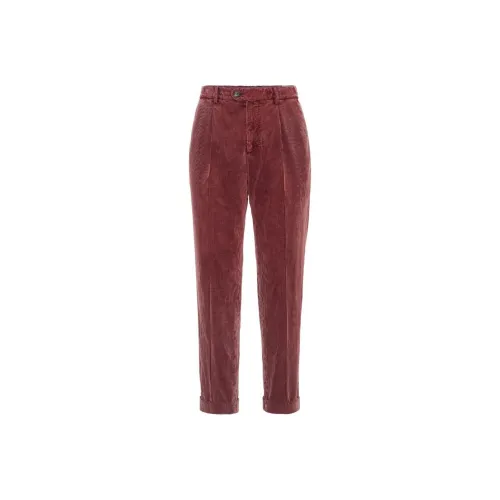 BRUNELLO CUCINELLI SS24 Повседневные брюки Мужские Красные