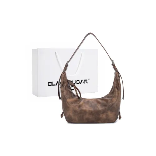 BLACK SUGAR BUS ПУ (полиуретан) Круассан Сумка Сумка через плечо Стандартная Женская Хаки