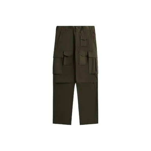 Engineered Garments Collaboration Оливковые Мужские Карго Брюки