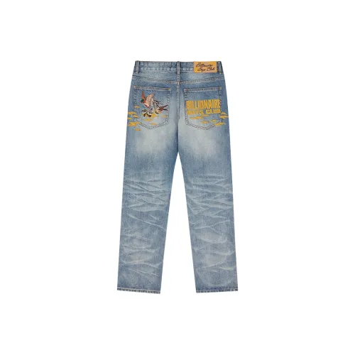 BILLIONAIRE BOYS CLUB SS25 Early Spring Series Промытый синий Унисекс Джинсы