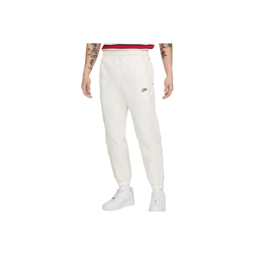 Найк Вязаные Тренировочные Штаны Мужские Парус Красный Университетский Красный