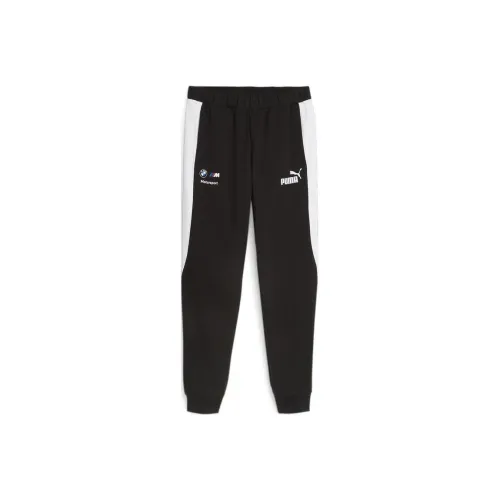 PUMA Вязаные тренировочные брюки мужские черные