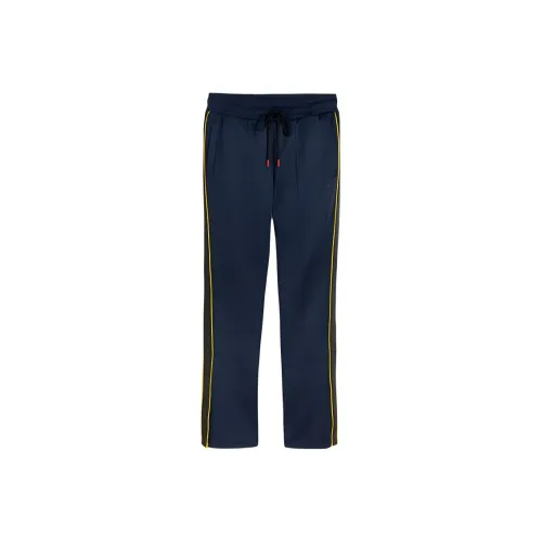 PUMA SHOWTIME PUMA HOOPS Вязаные тренировочные брюки Мужской клуб Морской синий