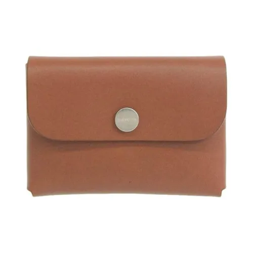 Il Bisonte Кожа Держатель для карт Унисекс Коричневый