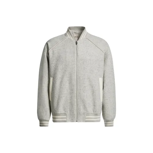 CHINISM Бейсбольная куртка Унисекс Фотиния Серый