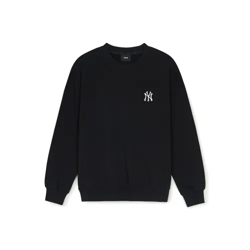 MLB Base Logo New York Yankees Old Flower Свитшот Унисекс Черный
