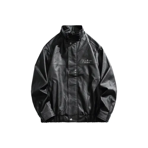 PIMC Унисекс Кожаные Куртки