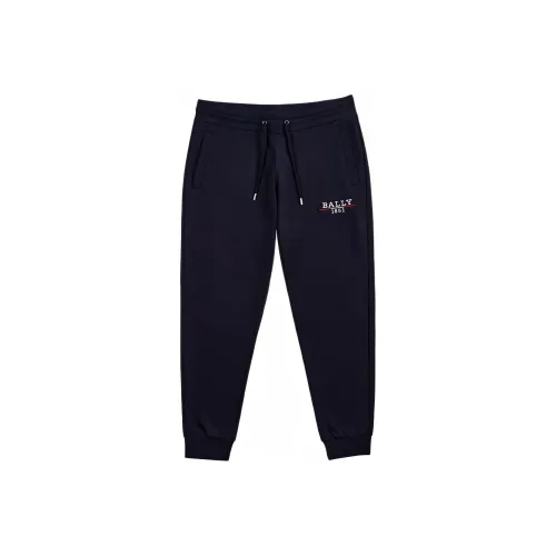 BALLY Вязаные спортивные брюки мужские синие