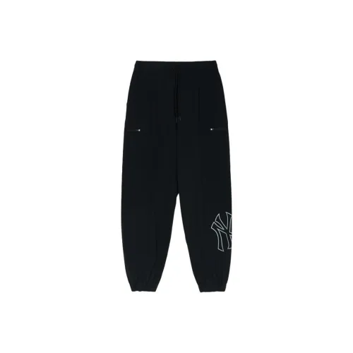 Mlb Base Logo New York Yankees Повседневные штаны Унисекс Черный