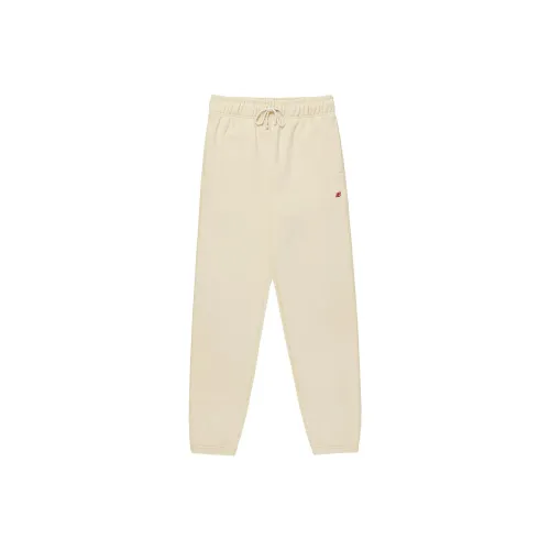 New Balance Made in USA Series Вязаные тренировочные штаны унисекс цвет песочный