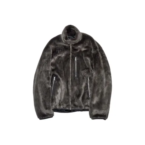 Song for the Mute FW24 Мех Мужской Угольный Серый