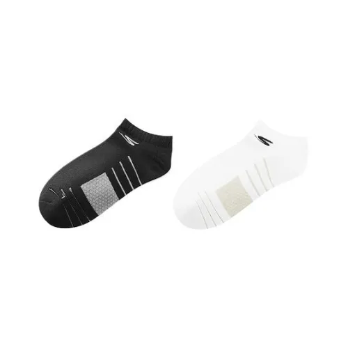 Skechers Белый/Черный 2 упаковки мужские носки