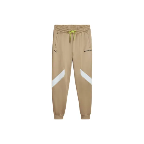 PUMA AMG Мужской Motorsport Track Pants Вязаные Тренировочные брюки Мужской Хаки