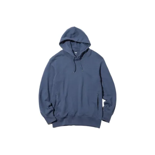 UNIQLO Толстовка Унисекс Морской Синий