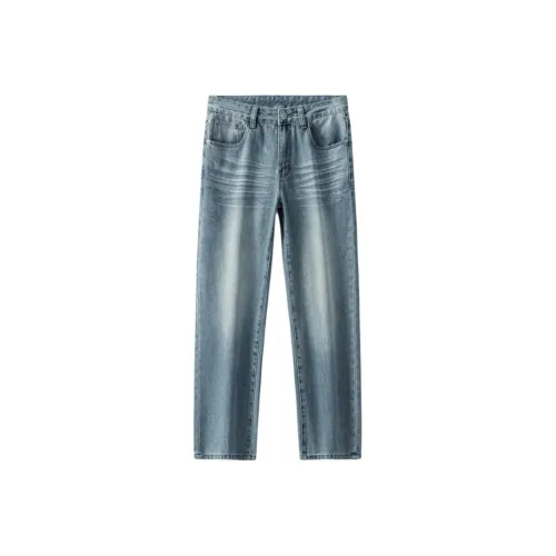 SONGS ALONG Джинсы Унисекс Turkish Blue