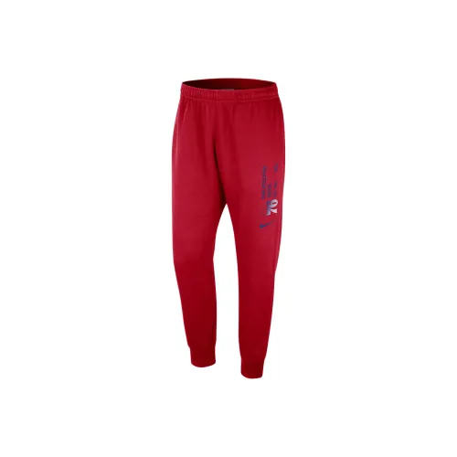 Вязаные тренировочные штаны Nike x NBA унисекс университетский красный
