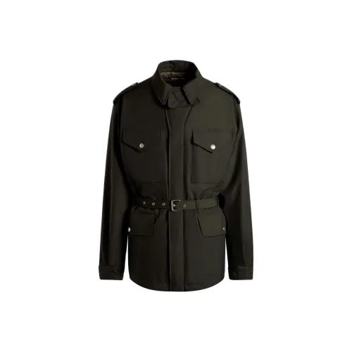 BALLY FW24 Куртки и пальто Мужской Армейский зеленый