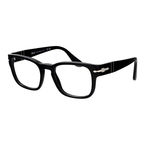 PERSOL Ацетат Квадратные Солнцезащитные Очки Унисекс Черные