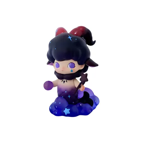 POP MART Dimoo Constellation Коллекция Козерог Слепые коробки Confirmed Style Открыто и Развернуто