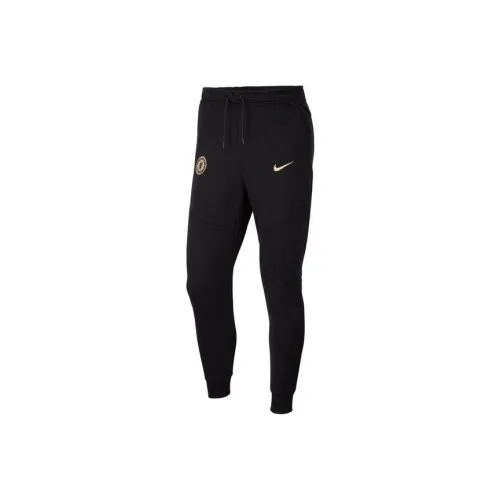 Nike NSW Tech Fleece Вязаные Тренировочные Штаны Мужские Черные Коричневые