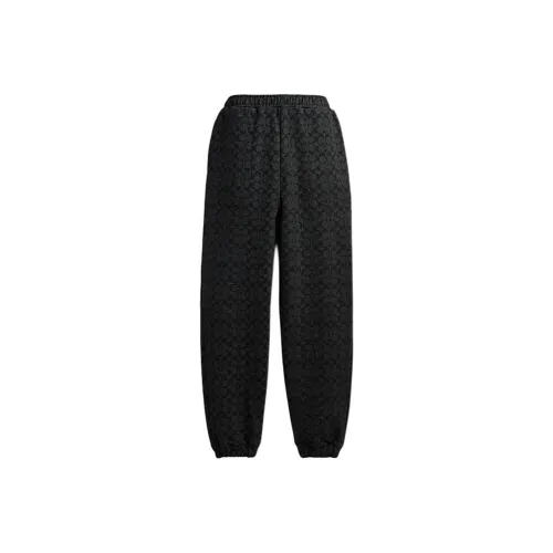 COACH SS24 Вязаные тренировочные брюки мужские угольно-серого цвета