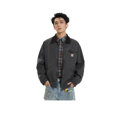 HOME PANDA Серый Унисекс Куртки