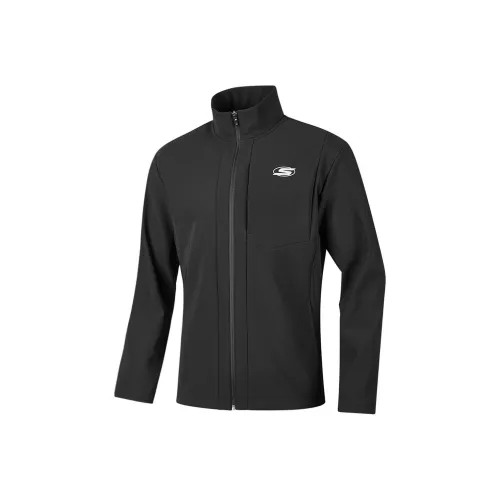 Skechers Basic Sports Series Угольный Черный Мужские Куртки