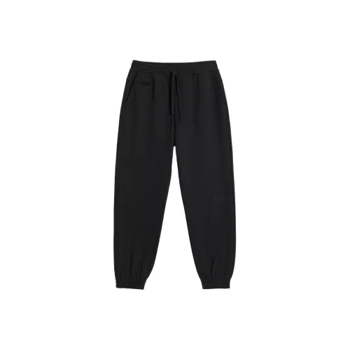 GAP 8ON8 Co Branded Модель Черные Мужские Вязаные Спортивные Штаны